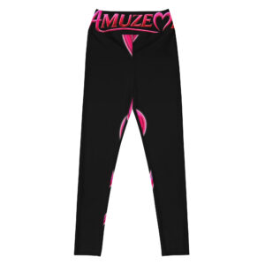 AMUZEME Midnight Heart High-Rise Leggings